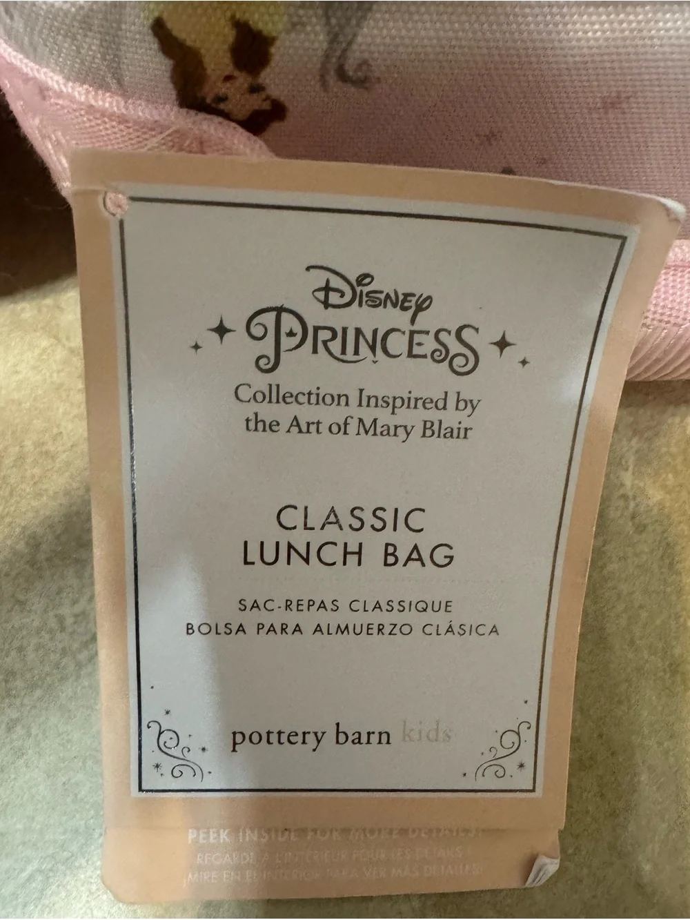 Disney Princess Castle Mackenzie Lunch Box and Hot/Cold Container - Picture 6 of 12